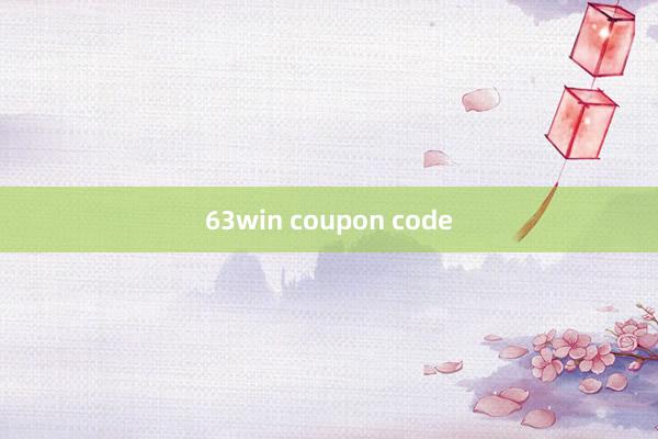 63win coupon code